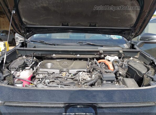 4T3R6RFV8MU011195 2021 TOYOTA RAV4 HYBRID Черный Вид сзади