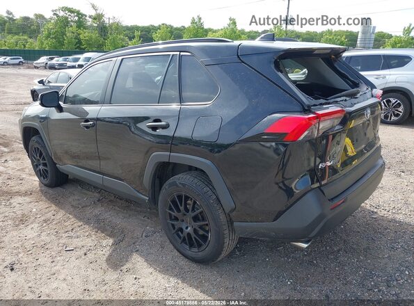 4T3R6RFV8MU011195 2021 TOYOTA RAV4 HYBRID Черный Задняя левая четверть