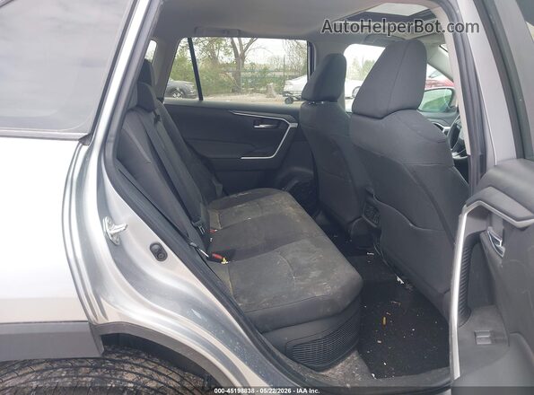 4T3RWRFV2RU145854 2024 TOYOTA RAV4 HYBRID Silver Widok naklejki z numerem VIN