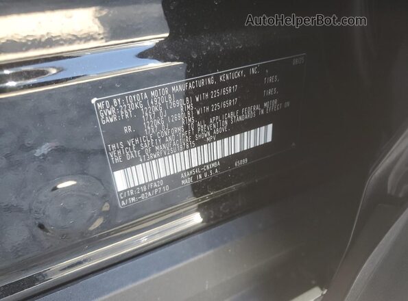 4T3RWRFV2SU197815 2025 TOYOTA RAV4 Black 
