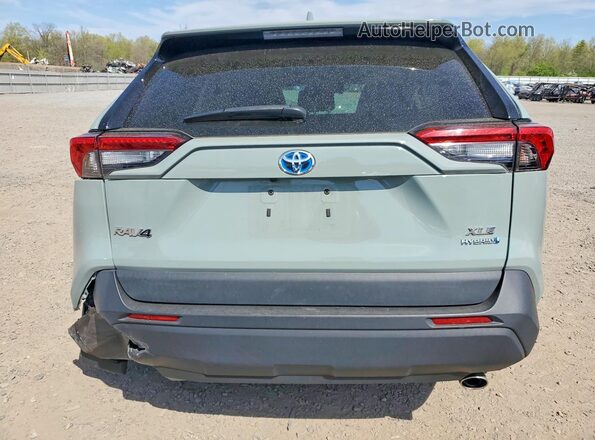 4T3RWRFV3MU036652 2021 TOYOTA RAV4 Gray Widok z tyłu