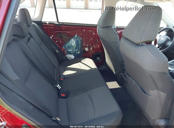 4T3RWRFV4MU018080 2021 TOYOTA LE Red VIN კოდის სტიკერის ხედი
