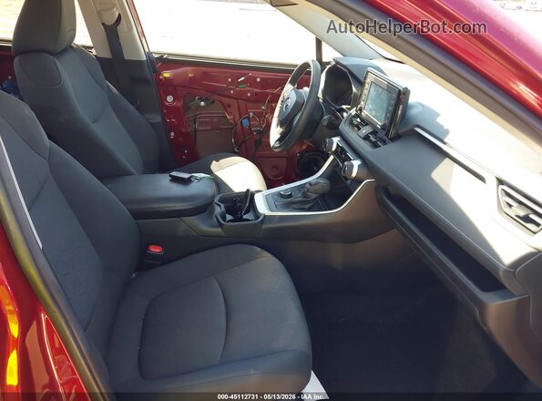 4T3RWRFV4MU018080 2021 TOYOTA LE Red წინა სალონის ხედი
