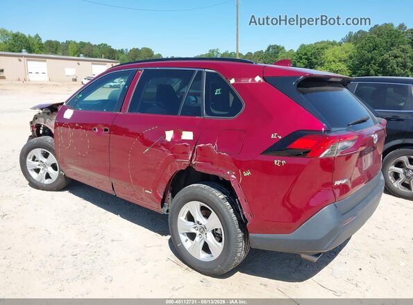 4T3RWRFV4MU018080 2021 TOYOTA LE Red უკანა მარცხენა