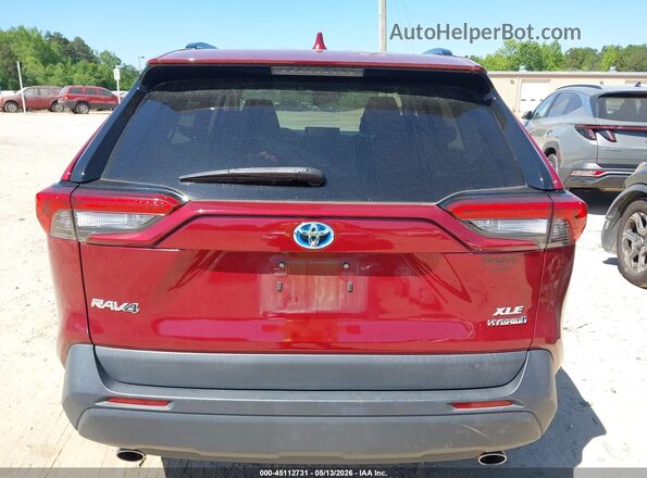 4T3RWRFV4MU018080 2021 TOYOTA LE Red 