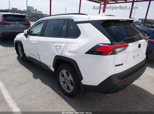 4T3RWRFV4RU122995 2024 TOYOTA RAV4 HYBRID Белый Задняя левая четверть