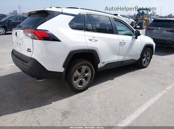 4T3RWRFV4RU122995 2024 TOYOTA RAV4 HYBRID Белый Задняя правая четверть
