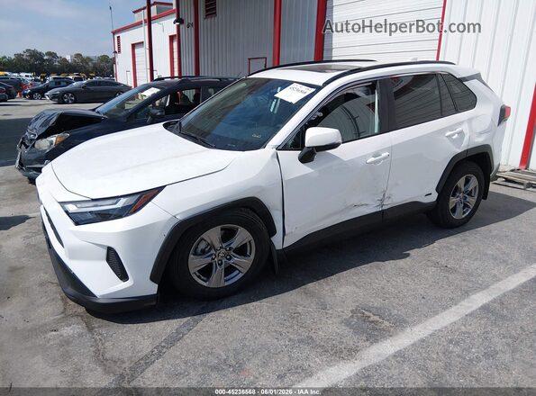 4T3RWRFV4RU122995 2024 TOYOTA RAV4 HYBRID Белый Передняя левая четверть