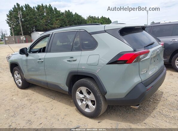 4T3RWRFV6MU024298 2021 TOYOTA RAV4 HYBRID Серый Задняя левая четверть