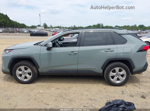 4T3RWRFV6MU024298 2021 TOYOTA RAV4 HYBRID Серый Панорамный вид салона 360°