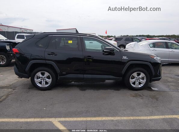 4T3RWRFV6MU028156 2021 TOYOTA LE Black Widok wnętrza z tyłu