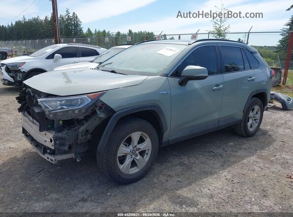 4T3RWRFV6MU030067 2021 TOYOTA RAV4 HYBRID Gray 