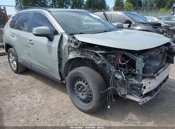4T3RWRFV6MU030067 2021 TOYOTA RAV4 HYBRID Gray 