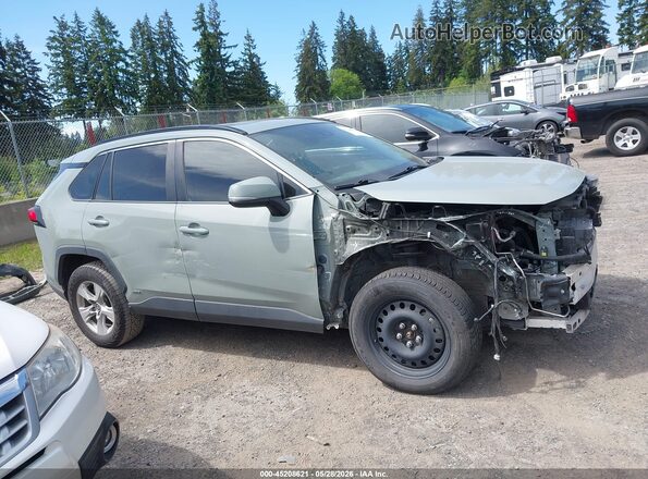 4T3RWRFV6MU030067 2021 TOYOTA RAV4 HYBRID Gray 