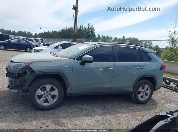 4T3RWRFV6MU030067 2021 TOYOTA RAV4 HYBRID Gray 