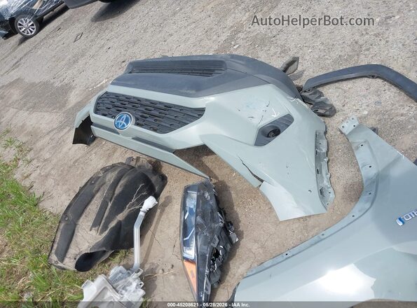 4T3RWRFV6MU030067 2021 TOYOTA RAV4 HYBRID Gray 