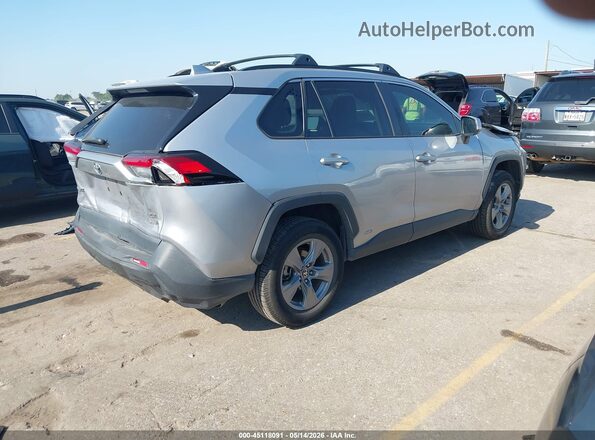 4T3RWRFV8NU061659 2022 TOYOTA RAV4 HYBRID Silver Trasero derecho