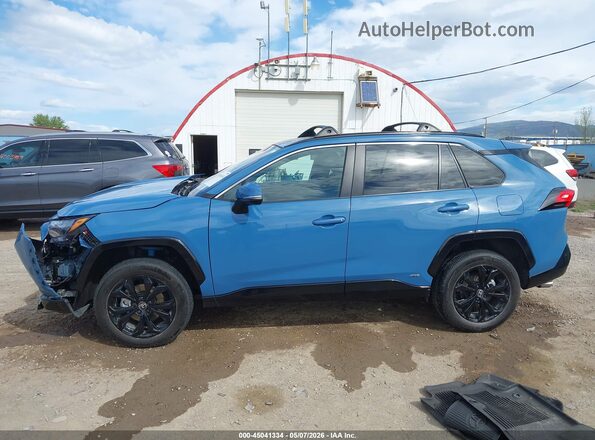 4T3T6RFV0PU118476 2023 TOYOTA RAV4 HYBRID Blue 360 interior view