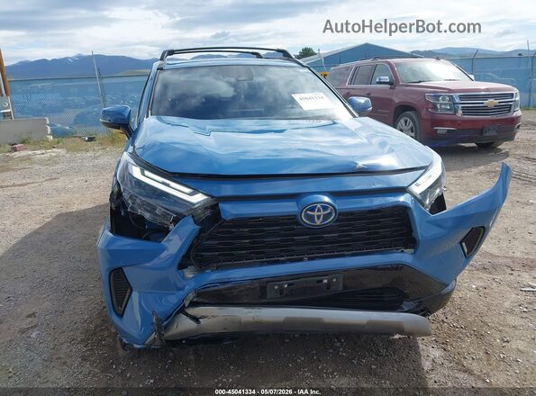 4T3T6RFV0PU118476 2023 TOYOTA RAV4 HYBRID Blue Front view