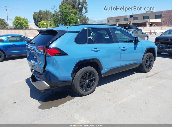 4T3T6RFV1NU098459 2022 TOYOTA RAV4 HYBRID Blue 