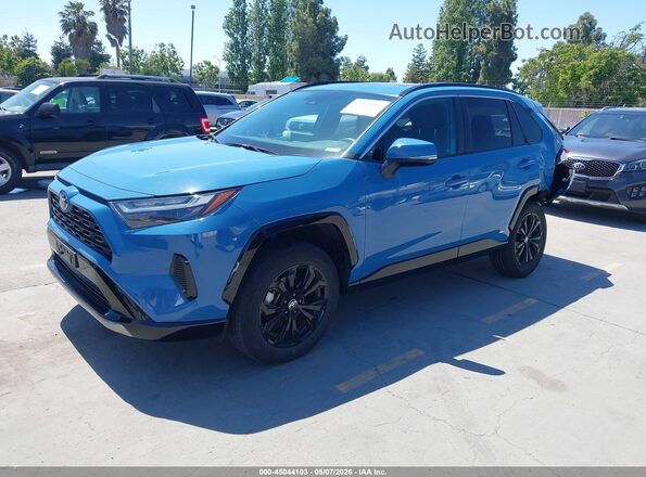 4T3T6RFV1NU098459 2022 TOYOTA RAV4 HYBRID Blue 