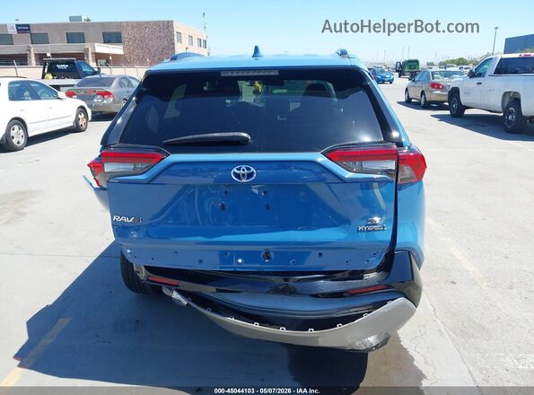 4T3T6RFV1NU098459 2022 TOYOTA RAV4 HYBRID Blue 