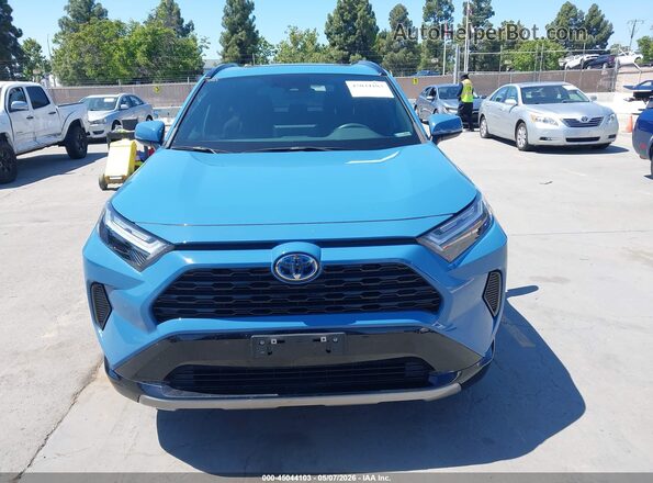 4T3T6RFV1NU098459 2022 TOYOTA RAV4 HYBRID Blue 
