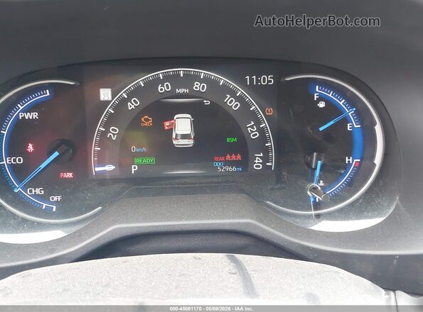 4T3T6RFV6PU123939 2023 TOYOTA RAV4 HYBRID Gray უკანა სავარძლების ხედი