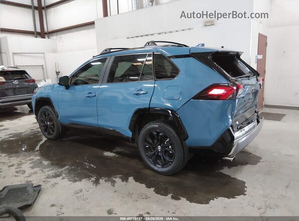4T3T6RFV9NU100717 2022 TOYOTA RAV4 HYBRID Blue 