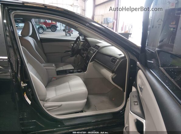 4T4BF1FK2GR533574 2016 TOYOTA CAMRY Black Front interior view