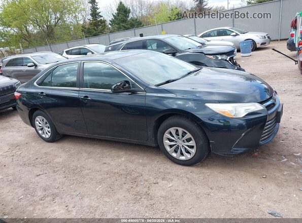 4T4BF1FK2GR537026 2016 TOYOTA LE Gray Widok wnętrza z tyłu