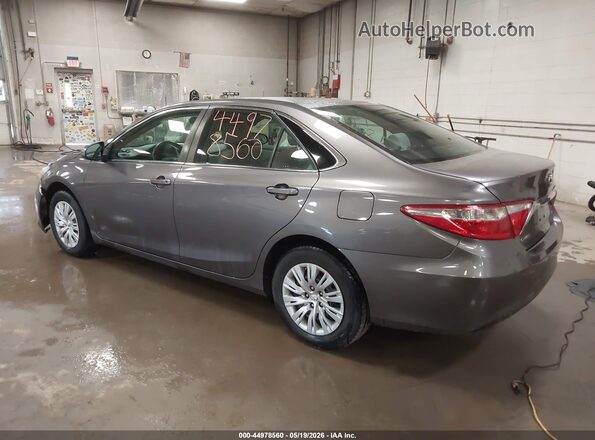 4T4BF1FK7GR527222 2016 TOYOTA CAMRY Gray 