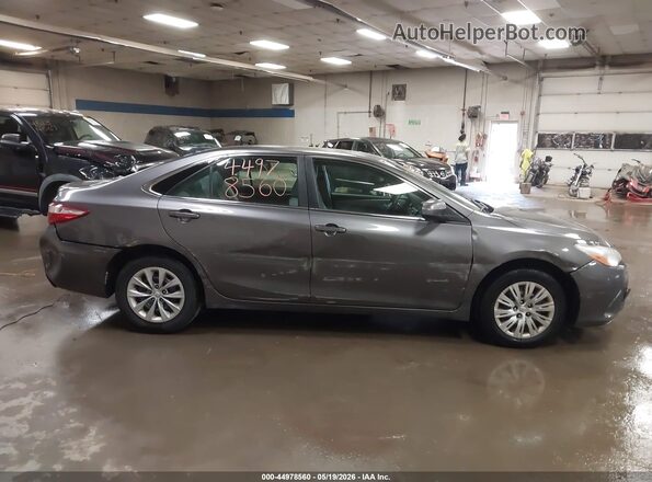 4T4BF1FK7GR527222 2016 TOYOTA CAMRY Gray 