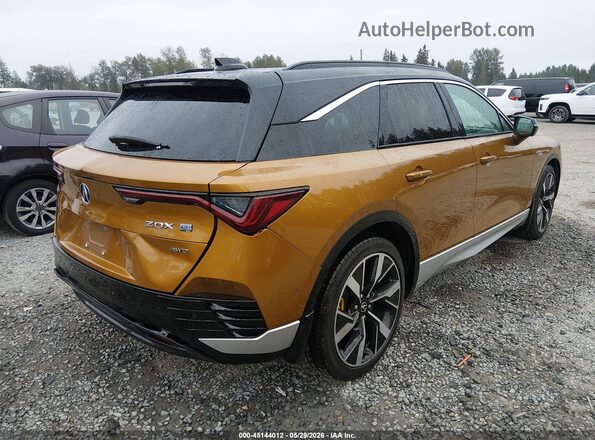 4W5XHPRL2RZ507460 2024 ACURA ZDX Gold Trasero derecho