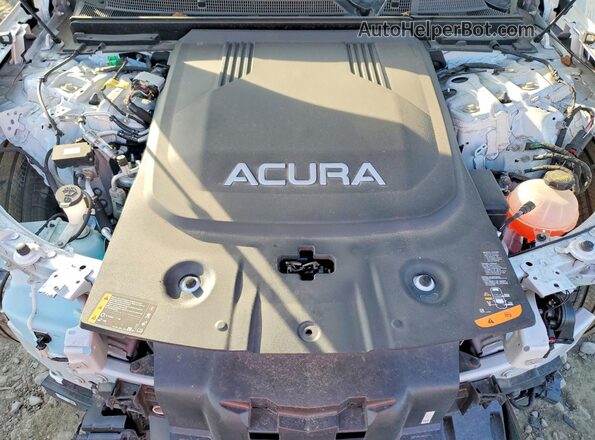 4W5XHPRL8RZ515997 2024 ACURA ZDX White ძრავის განყოფილების ხედი