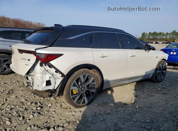 4W5XHPRL8RZ515997 2024 ACURA ZDX White უკანა მარჯვენა