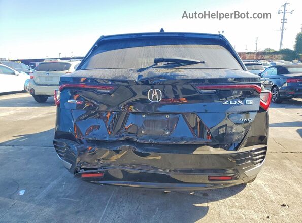 4W5XHPRL8RZ516115 2024 ACURA ZDX Black უკანა ხედი