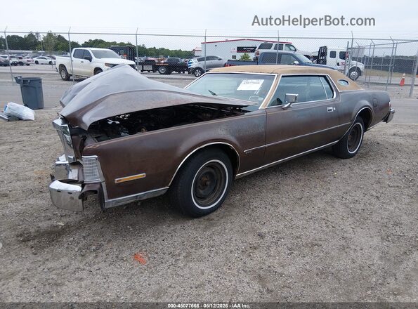 4Y89A871772       1974 LINCOLN CONTINENTA Коричневый Передняя левая четверть