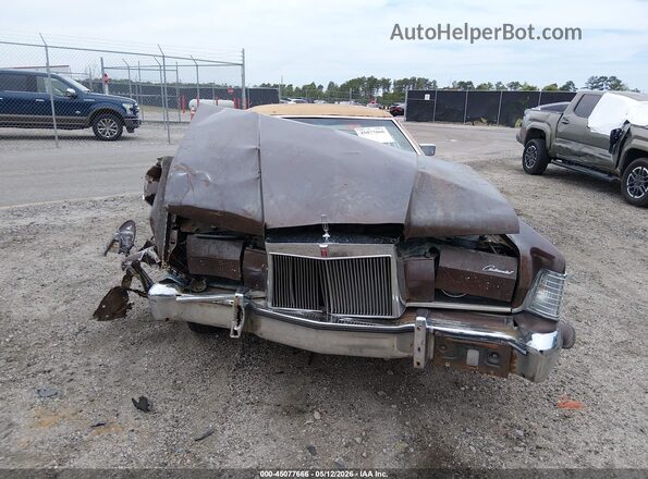 4Y89A871772       1974 LINCOLN CONTINENTA Коричневый Вид задней части салона