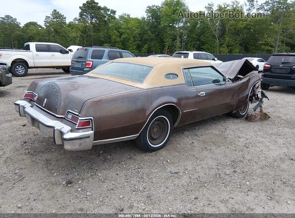 4Y89A871772       1974 LINCOLN CONTINENTA Коричневый Задняя правая четверть