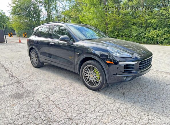 WP1AE2A29GLA17811 2016 PORSCHE CAYENNE Черный Задняя левая четверть