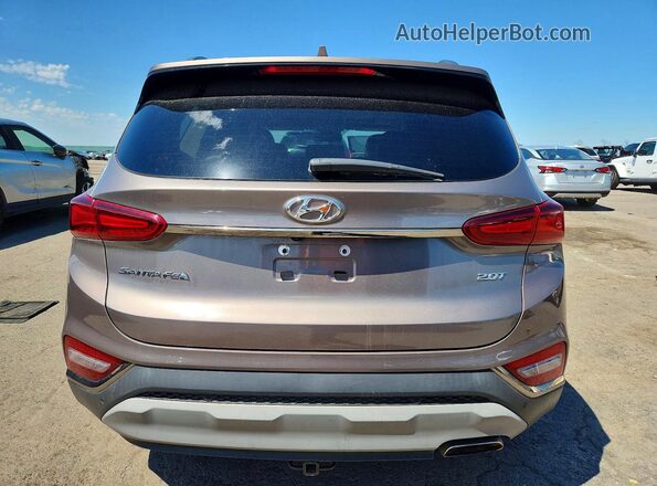 5NMS53AA1LH206810 2020 HYUNDAI SANTA FE Gray Vista interior delantera