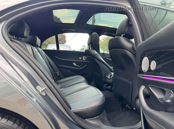 WDDZF4KB5HA072058 2017 MERCEDES-BENZ E Gray წინა სალონის ხედი
