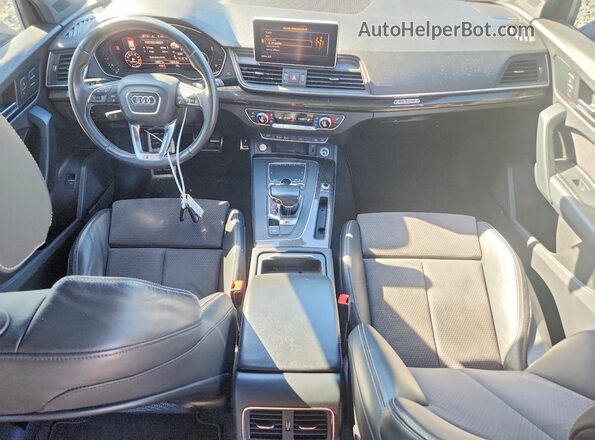 WA1A4AFY5J2247087 2018 AUDI SQ5 Black Instrument cluster view