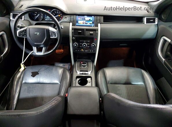 SALCP2RX3JH768457 2018 LAND ROVER DISCOVERY White Vista del cuadro de instrumentos
