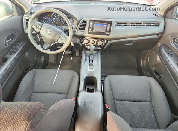 3CZRU5H37HG710182 2017 HONDA HR-V Красный Вид щитка приборов