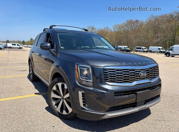5XYP6DHC3LG037187 2020 KIA TELLURIDE Gray 
