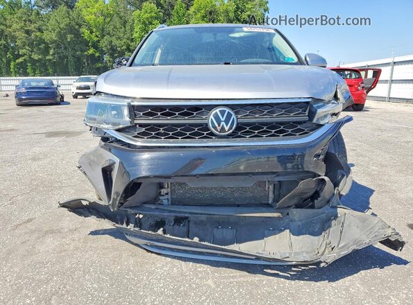 3VVRX7B2XNM022748 2022 VOLKSWAGEN TAOS Серый Вид сзади