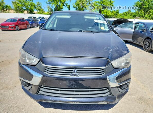 JA4AR3AU3GZ050341 2016 MITSUBISHI OUTLANDER Black Rear view
