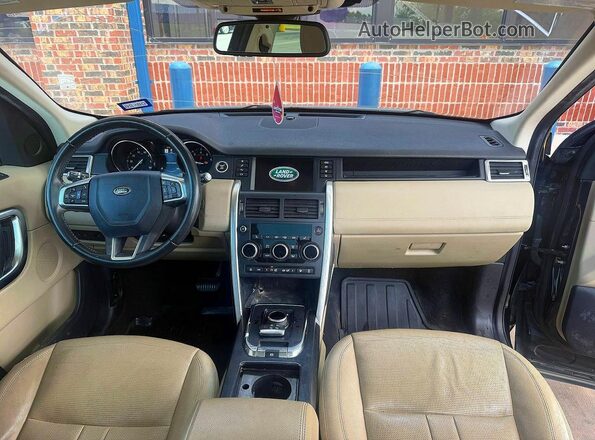 SALCR2RX3JH749904 2018 LAND ROVER DISCOVERY Black Widok tylnych siedzeń